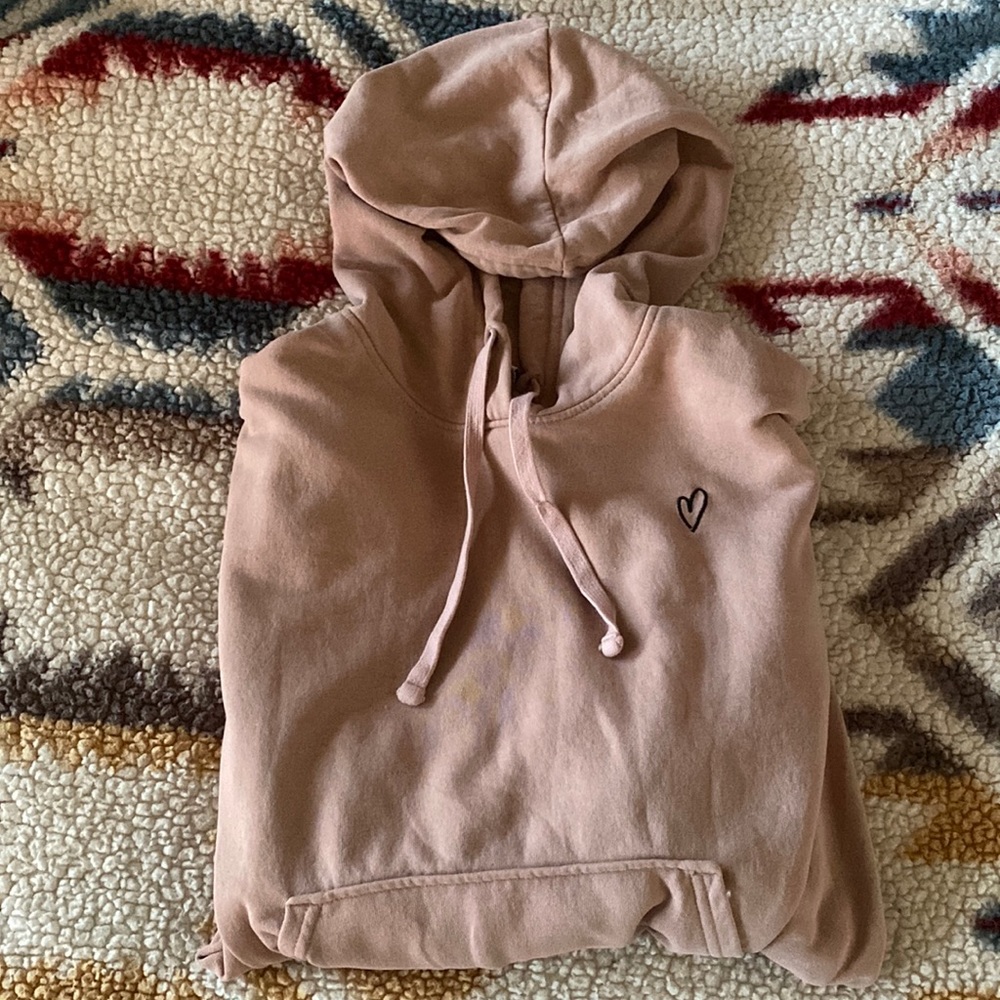 Girls heart hoodie